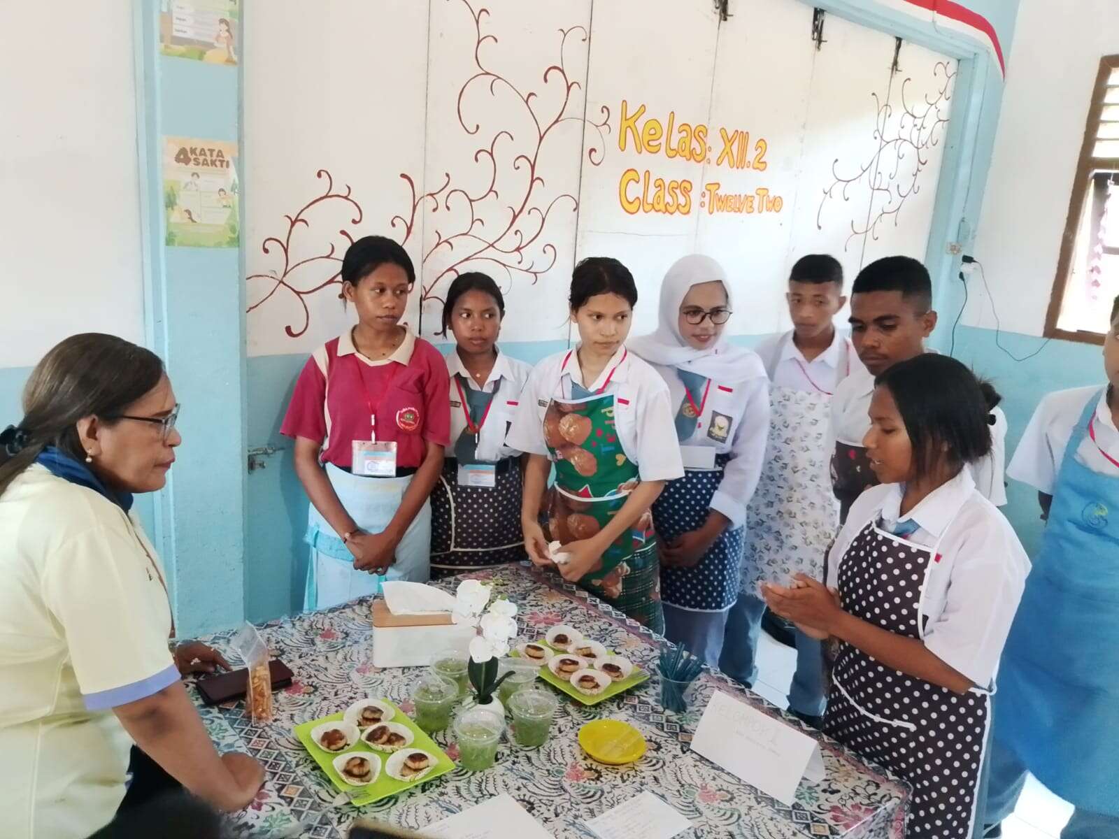 Ujian Praktik Mulok dan Prakarya Murid Kelas XII SMA PGRI DOBO 2026